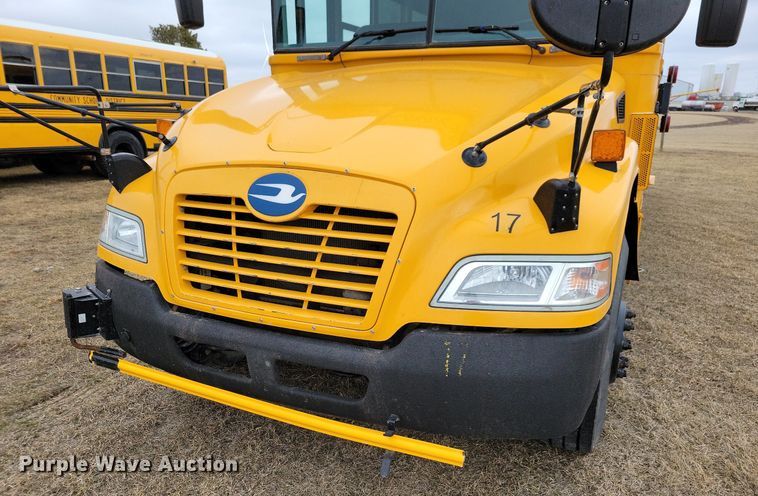 image for item IO9444 2018 Blue Bird  school bus