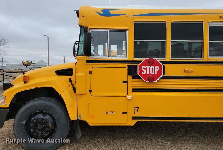 image for item IO9444 2018 Blue Bird  school bus