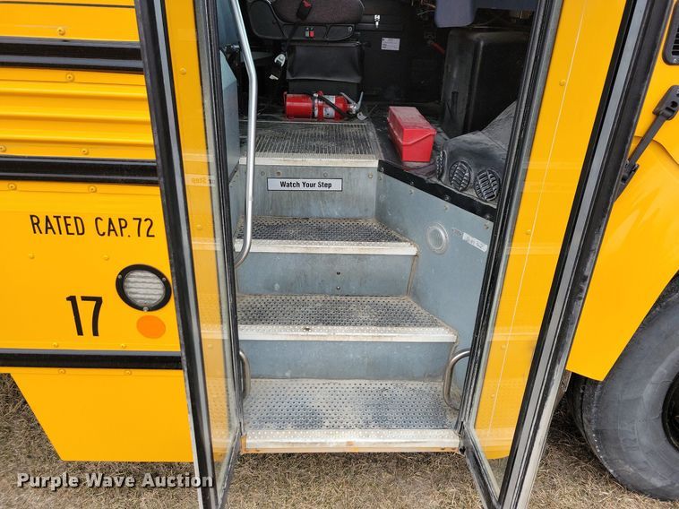 image for item IO9444 2018 Blue Bird  school bus