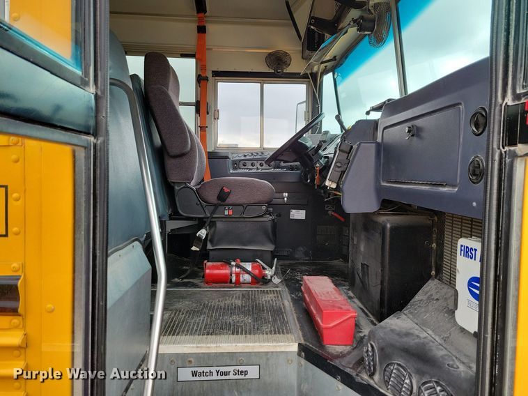 image for item IO9444 2018 Blue Bird  school bus