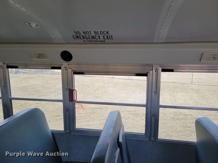 image for item IO9444 2018 Blue Bird  school bus