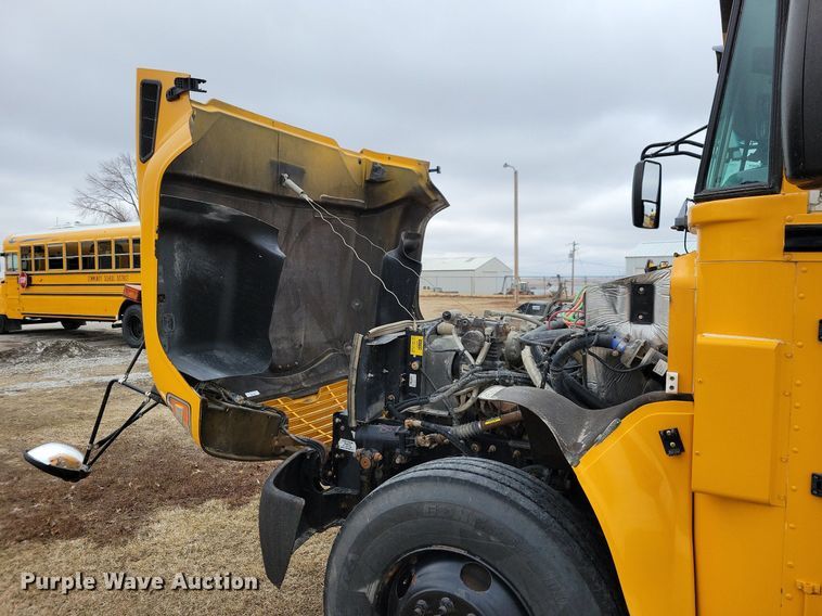 image for item IO9444 2018 Blue Bird  school bus