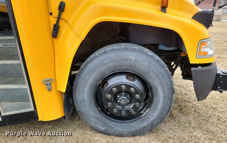 image for item IO9444 2018 Blue Bird  school bus