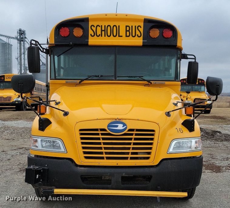 image for item IO9445 2018 Blue Bird  school bus