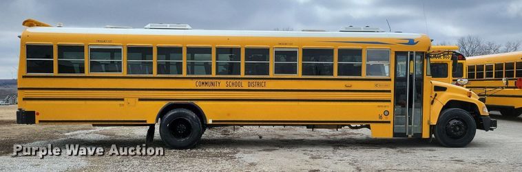 image for item IO9445 2018 Blue Bird  school bus