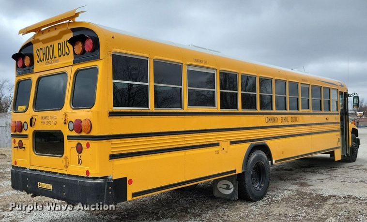 image for item IO9445 2018 Blue Bird  school bus