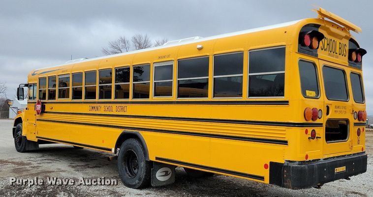 image for item IO9445 2018 Blue Bird  school bus
