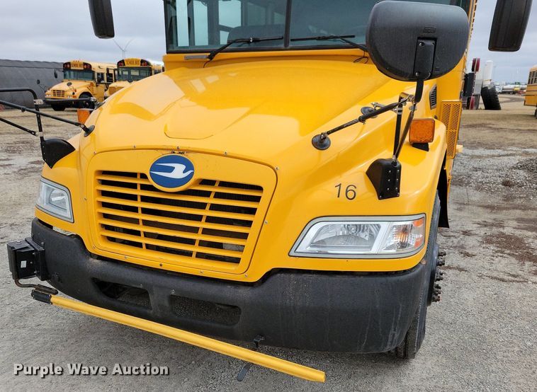 image for item IO9445 2018 Blue Bird  school bus