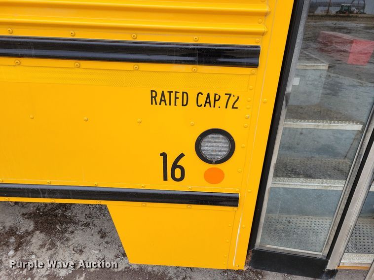 image for item IO9445 2018 Blue Bird  school bus