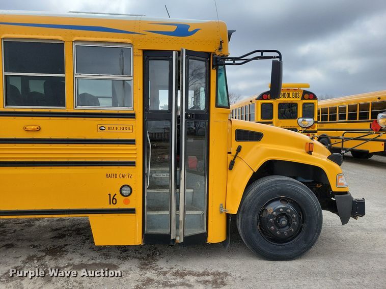 image for item IO9445 2018 Blue Bird  school bus