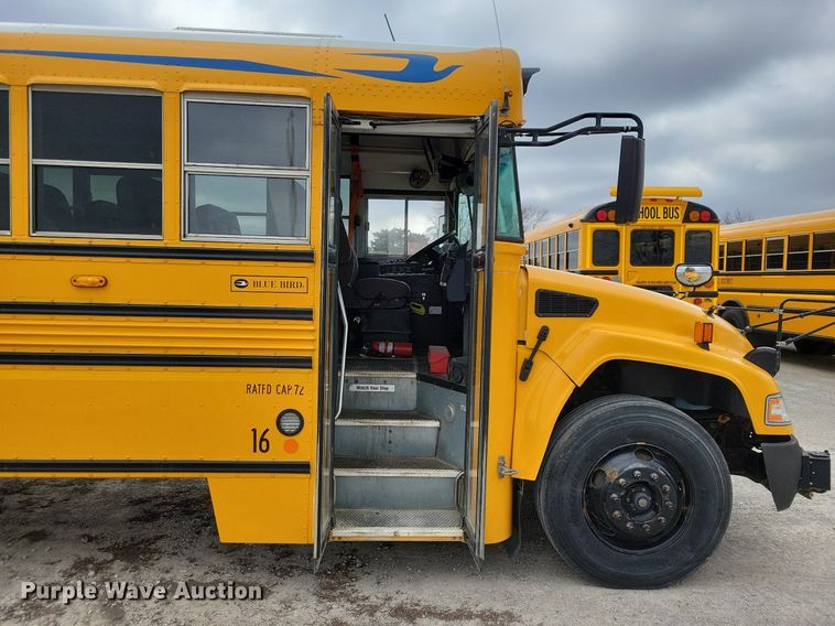 image for item IO9445 2018 Blue Bird  school bus