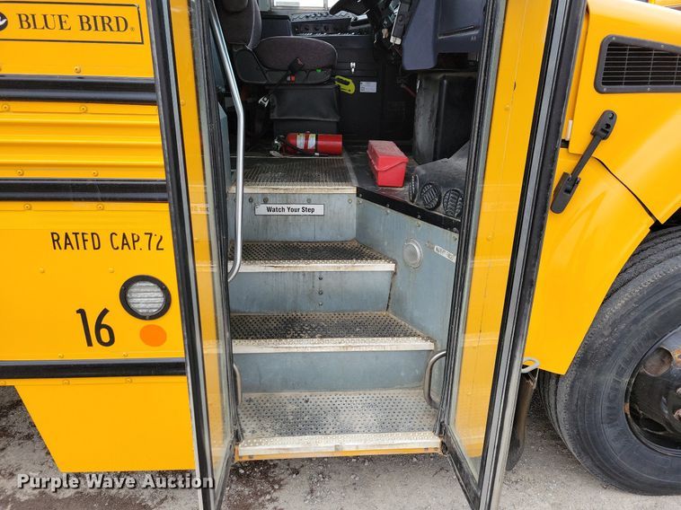 image for item IO9445 2018 Blue Bird  school bus
