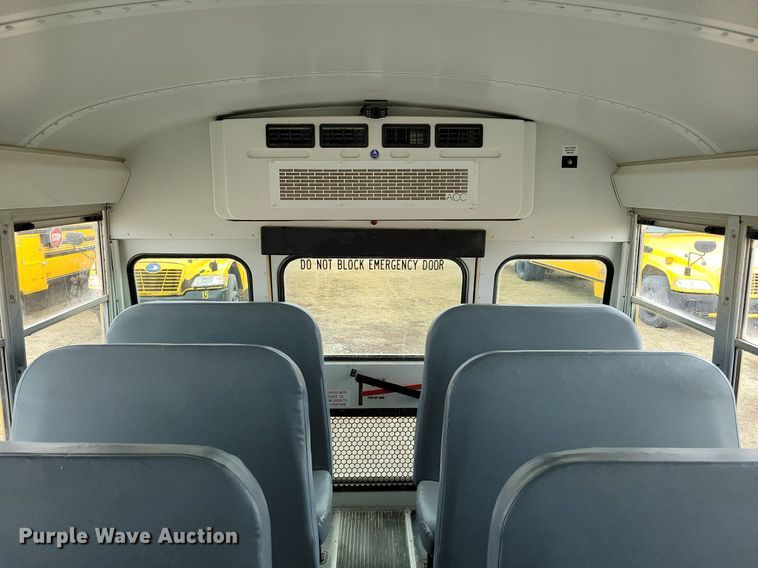 image for item IO9445 2018 Blue Bird  school bus