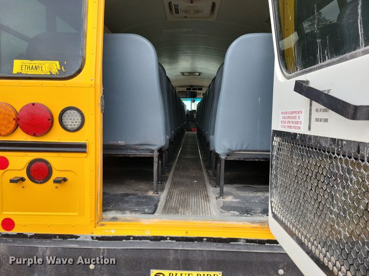 image for item IO9445 2018 Blue Bird  school bus