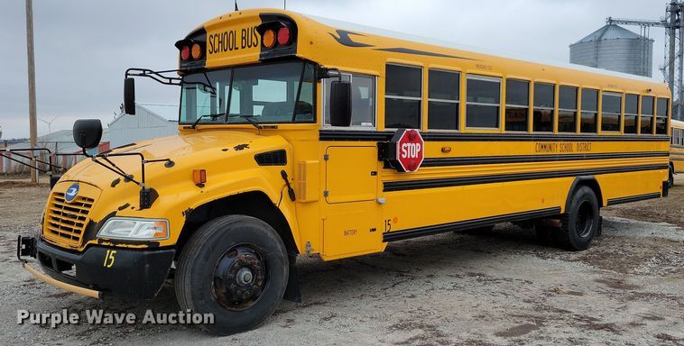 image for item IO9446 2016 Blue Bird  school bus