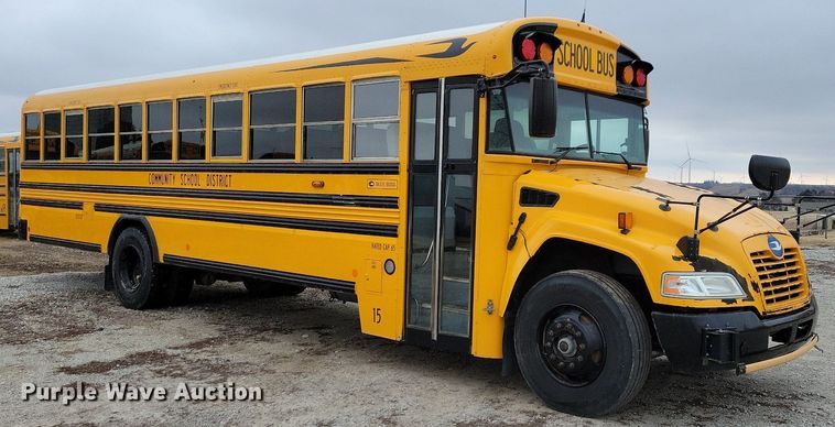image for item IO9446 2016 Blue Bird  school bus