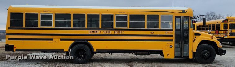 image for item IO9446 2016 Blue Bird  school bus