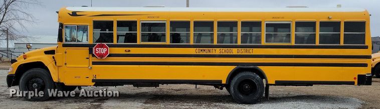 image for item IO9447 2016 Blue Bird Vision  school bus