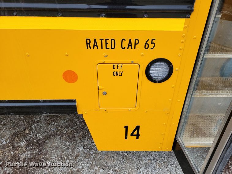 image for item IO9447 2016 Blue Bird Vision  school bus