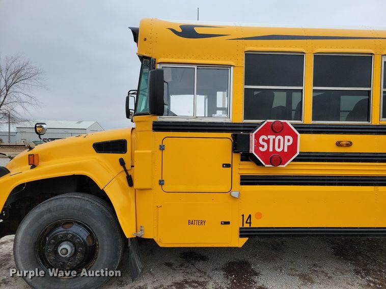 image for item IO9447 2016 Blue Bird Vision  school bus