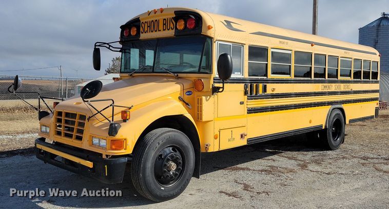 image for item IO9450 2007 Blue Bird Vision  school bus