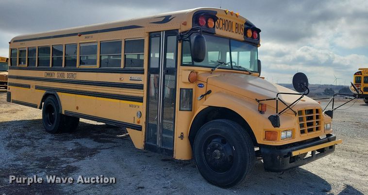 image for item IO9450 2007 Blue Bird Vision  school bus