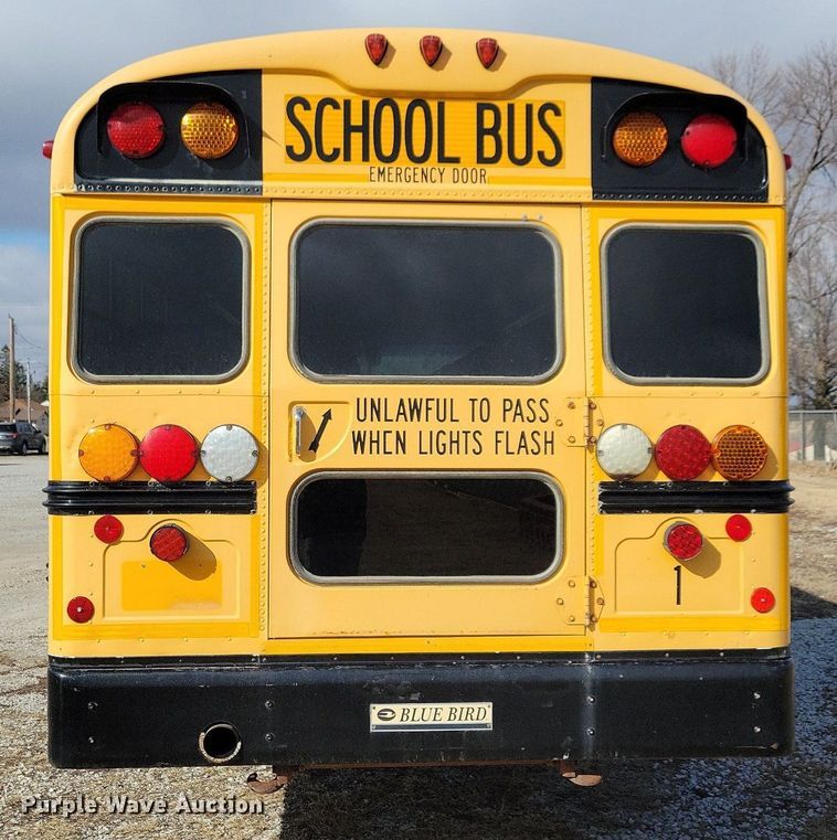 image for item IO9450 2007 Blue Bird Vision  school bus
