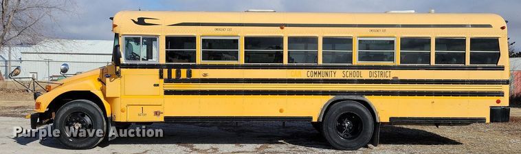 image for item IO9450 2007 Blue Bird Vision  school bus