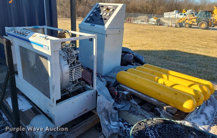 image for item JG9438 Bauer K20-E3  SCUBA breathing air compressor