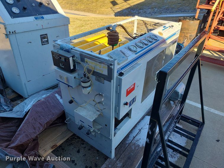 image for item JG9438 Bauer K20-E3  SCUBA breathing air compressor