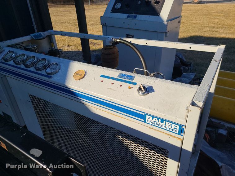 image for item JG9438 Bauer K20-E3  SCUBA breathing air compressor