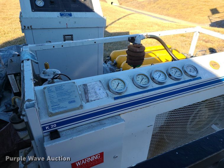 image for item JG9438 Bauer K20-E3  SCUBA breathing air compressor