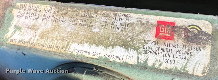 image for item KR9548 1986 Sutphen Deluge  pumper fire truck