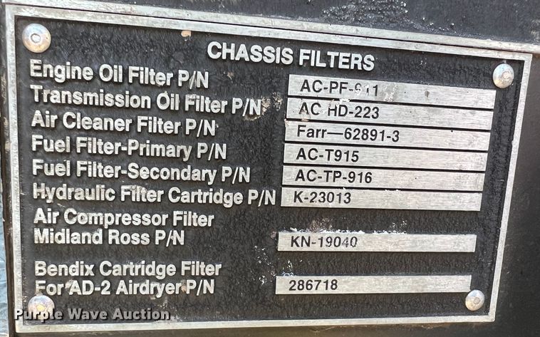 image for item KR9548 1986 Sutphen Deluge  pumper fire truck