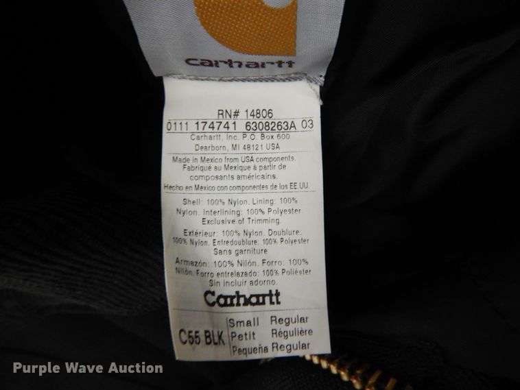 image for item KS9415 Carhart  coat