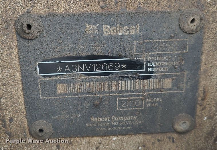 image for item LG9590 2010 Bobcat S650  skid steer loader