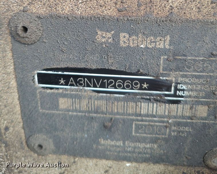 image for item LG9590 2010 Bobcat S650  skid steer loader