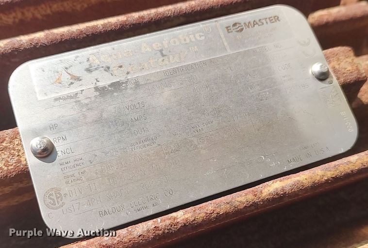 image for item LG9613 (2) Aqua-Aerobic Aqua-Jet surface aerators