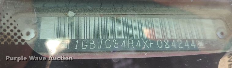image for item LG9615 1999 Chevrolet C3500  flatbed pickup truck