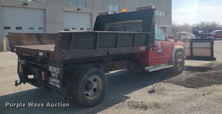 image for item LG9616 1996 Chevrolet C3500  dump flatbed pickup truck