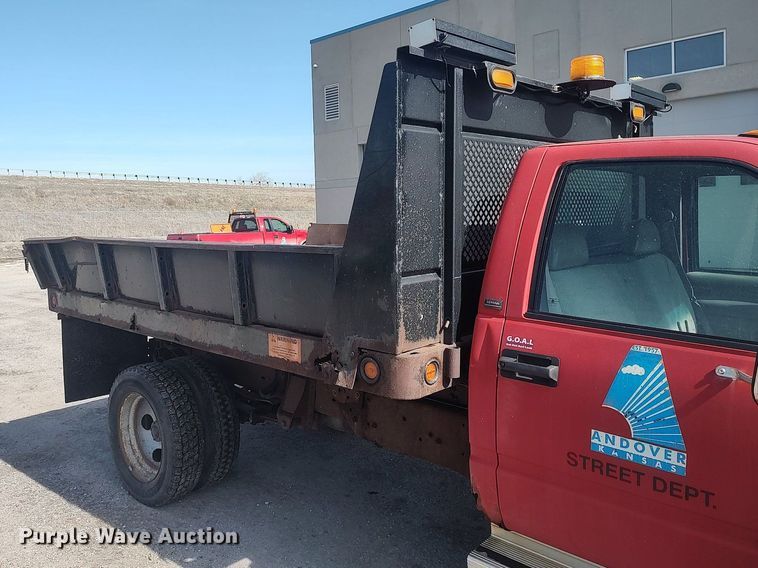 image for item LG9616 1996 Chevrolet C3500  dump flatbed pickup truck