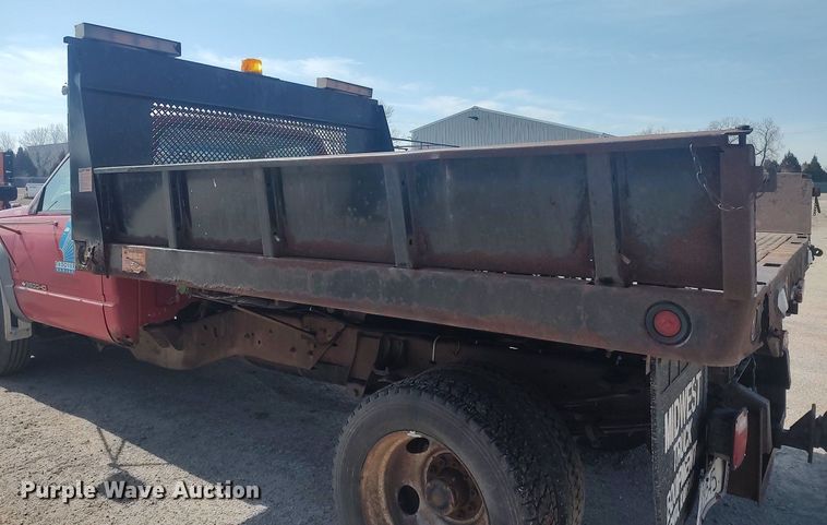 image for item LG9616 1996 Chevrolet C3500  dump flatbed pickup truck