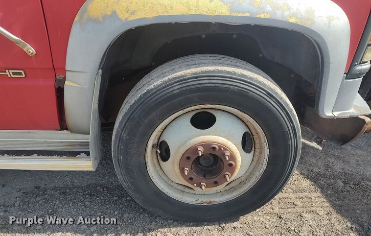 image for item LG9616 1996 Chevrolet C3500  dump flatbed pickup truck