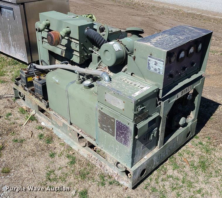 image for item LH9895 1987 U.S. Department Of Defense MEP003A  generator
