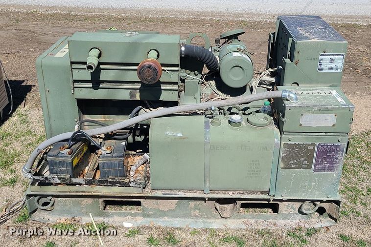 image for item LH9895 1987 U.S. Department Of Defense MEP003A  generator