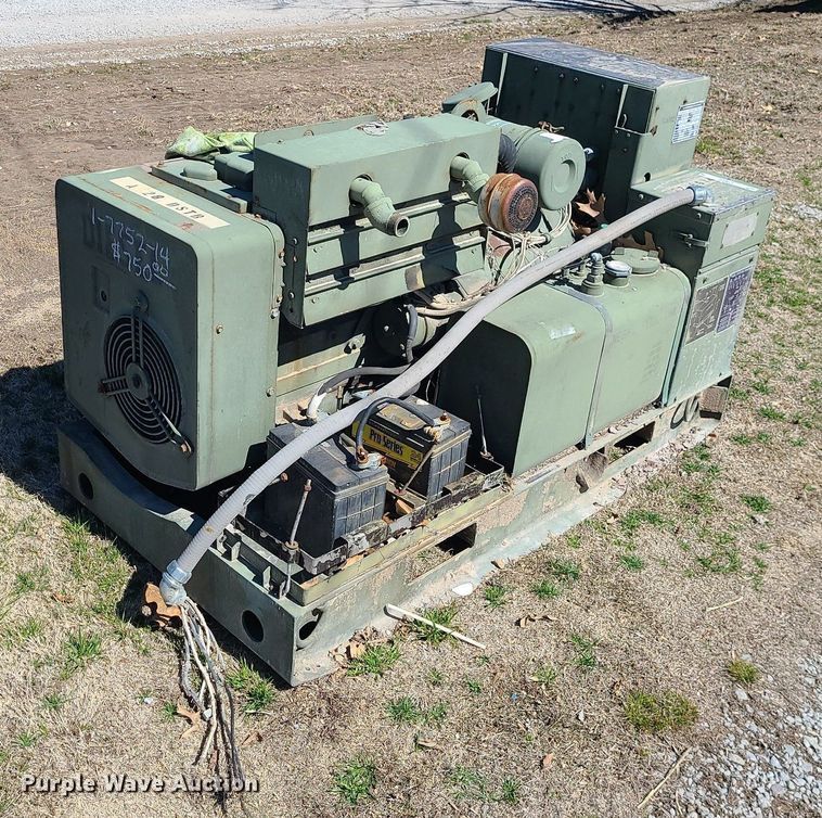 image for item LH9895 1987 U.S. Department Of Defense MEP003A  generator