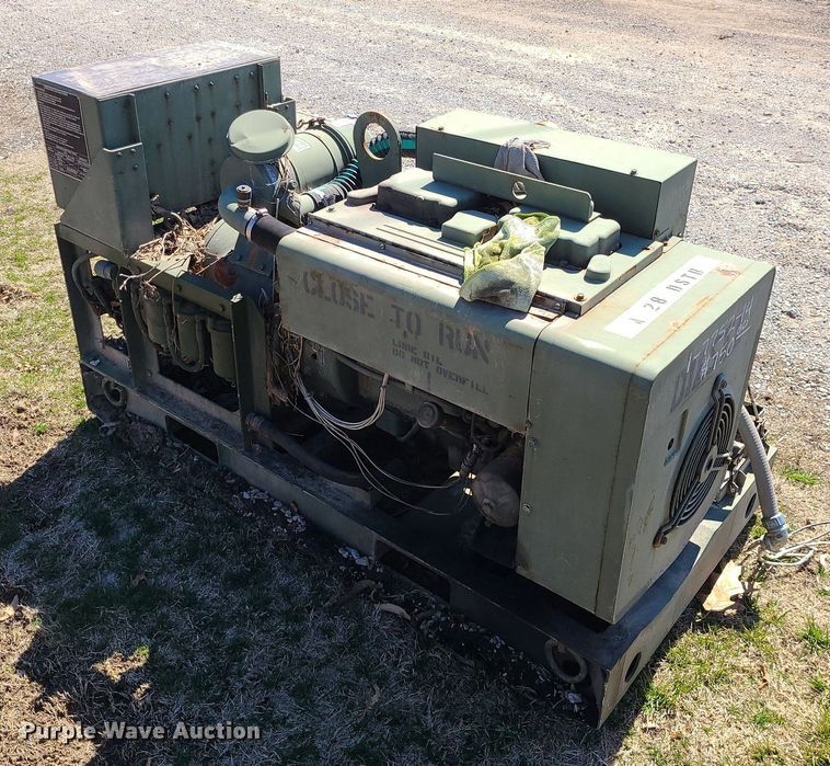 image for item LH9895 1987 U.S. Department Of Defense MEP003A  generator