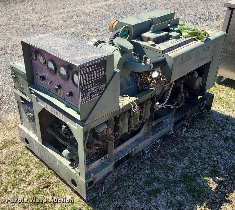 image for item LH9895 1987 U.S. Department Of Defense MEP003A  generator