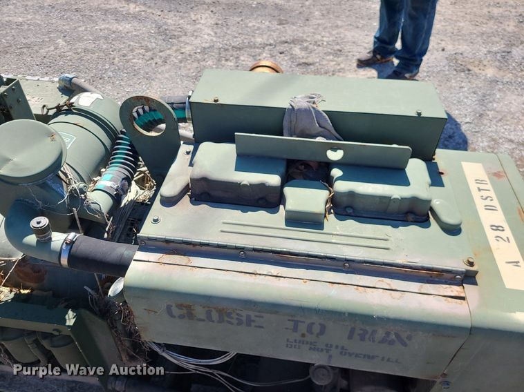 image for item LH9895 1987 U.S. Department Of Defense MEP003A  generator