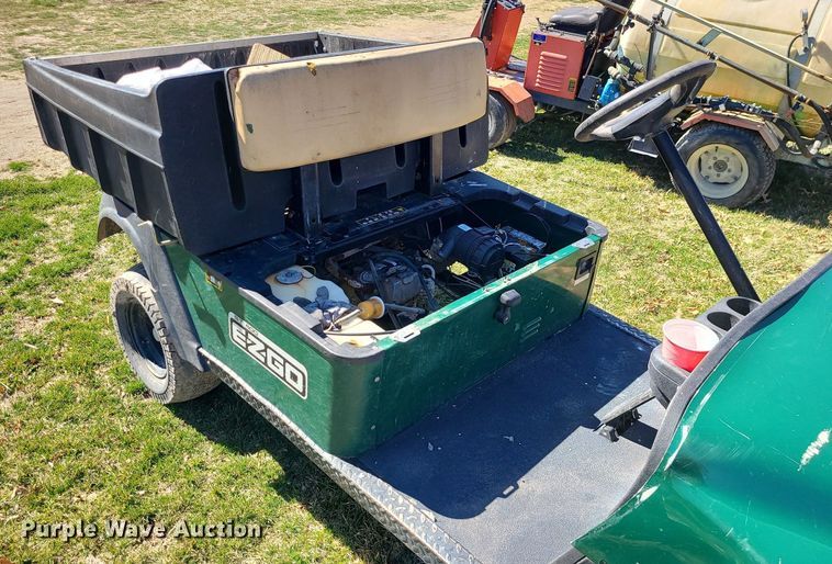 image for item LH9901 2010 EZ GO ST400  utility vehicle